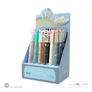 خودکارژل پاکشو0/5(طرح حیوانات جنگل) کیوت رایت اسمارت پرینس (بسته 2رگلامی)